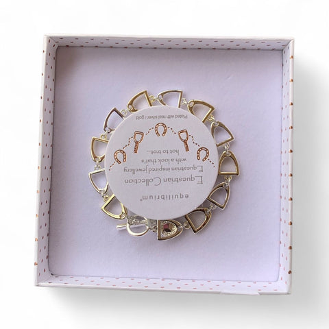 Equilibrium Equestrian Stirrup Bracelet