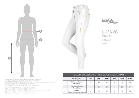 Fairplay Luisa Vintage Gold Breeches