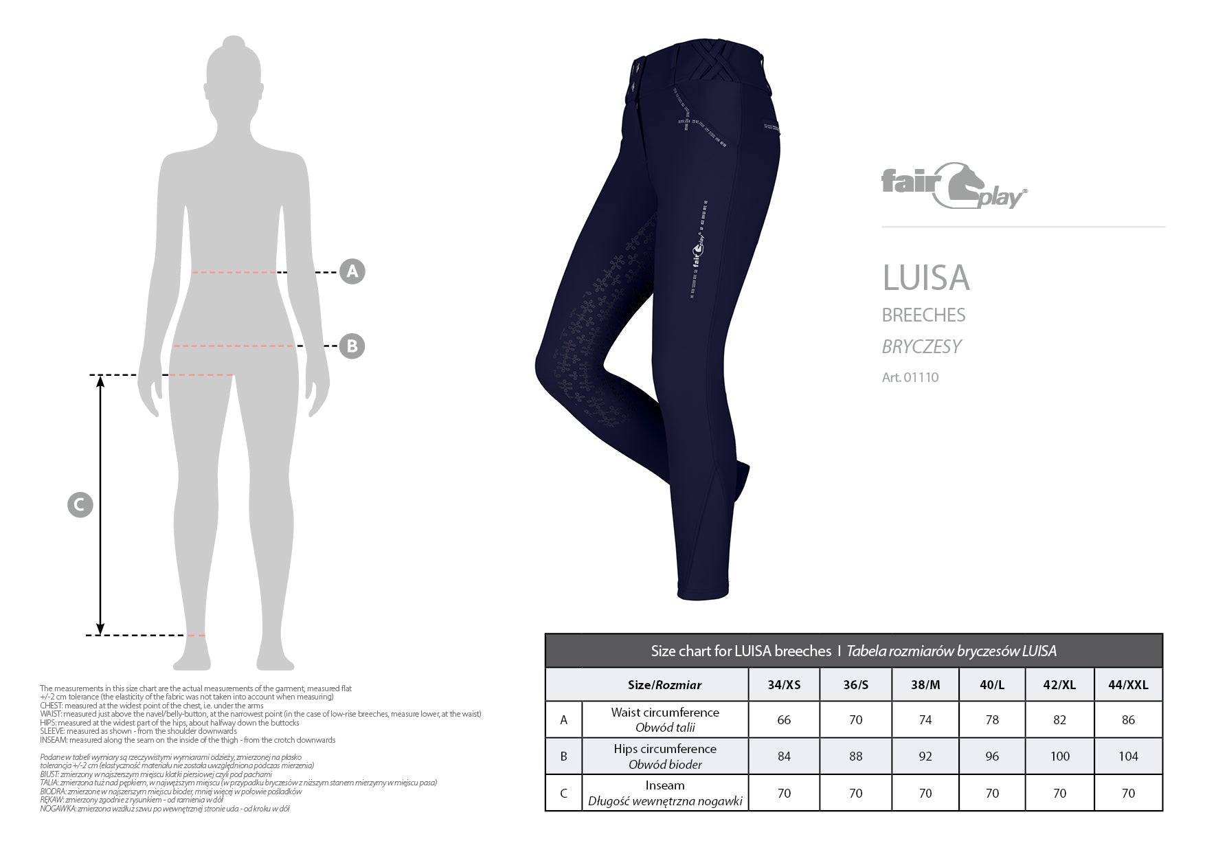 Fairplay Luisa Breeches