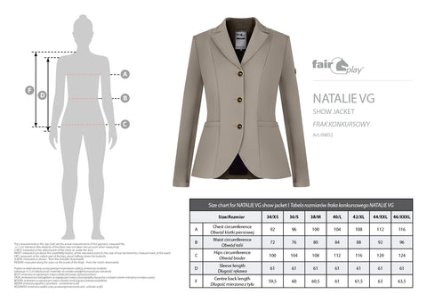Fairplay Natalie Vintage Gold Show Jumping Jackets