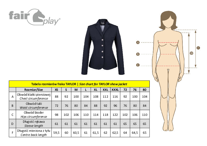 Fairplay Show Jacket Taylor Chic Rosegold