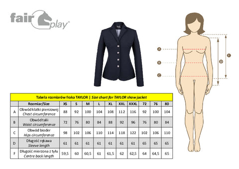 Fairplay Show Jacket Taylor Chic Rosegold