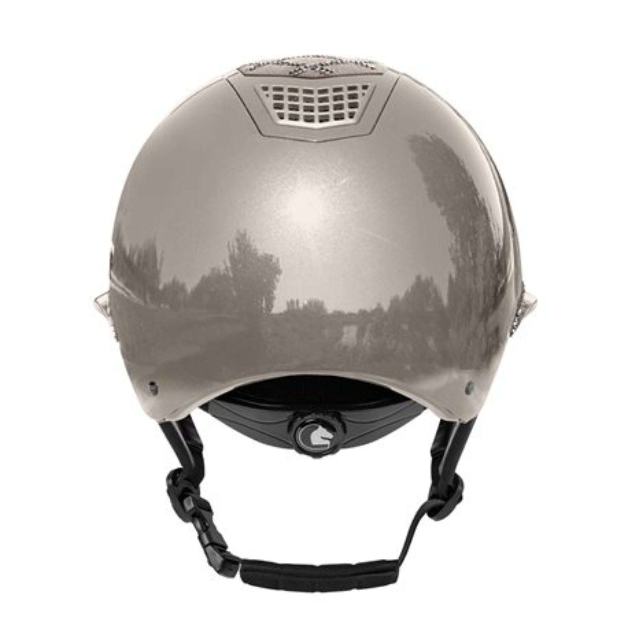 Fairplay Helmet Quantinum Spotlight Shiny Silver Helmet