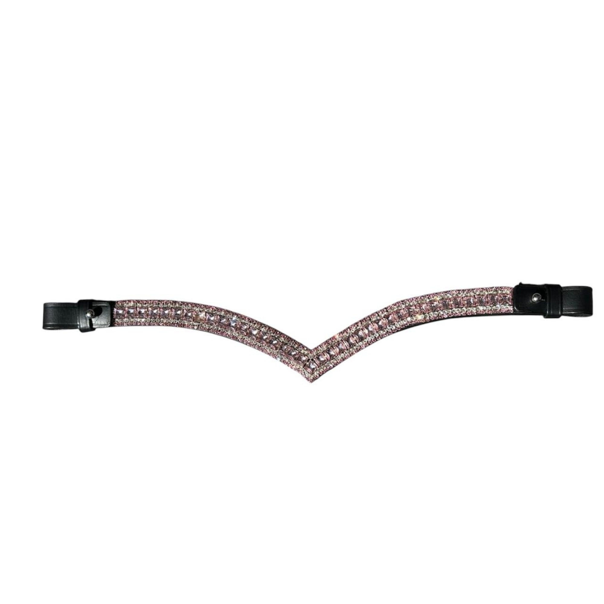 Edc Pink V Shaped Browbands