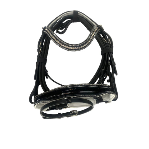 EDC Dressage Crystal Crush Bridle
