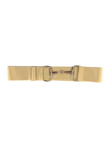 Adjustable Bit Belt Almond Frost