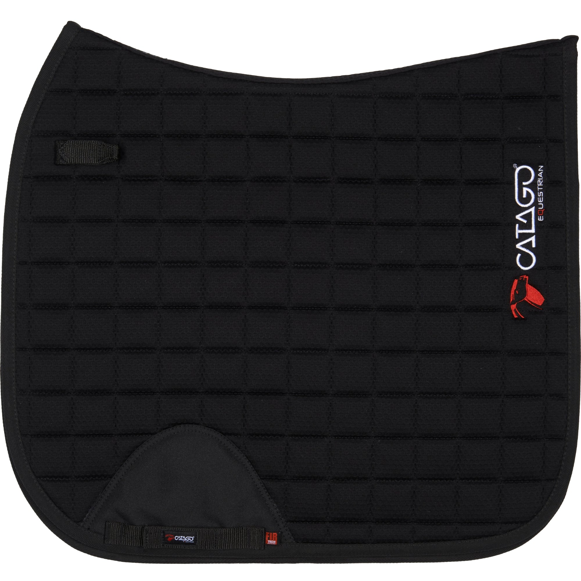 Catago FIR-Tech Dressage Saddle Pad Black