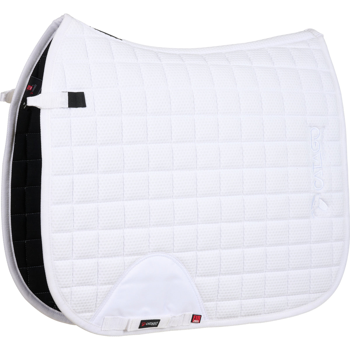 Catago FIR-Tech Dressage Saddle Pad White