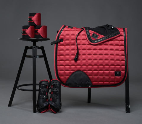 Catago FIR-Tech Saddle Pad Red