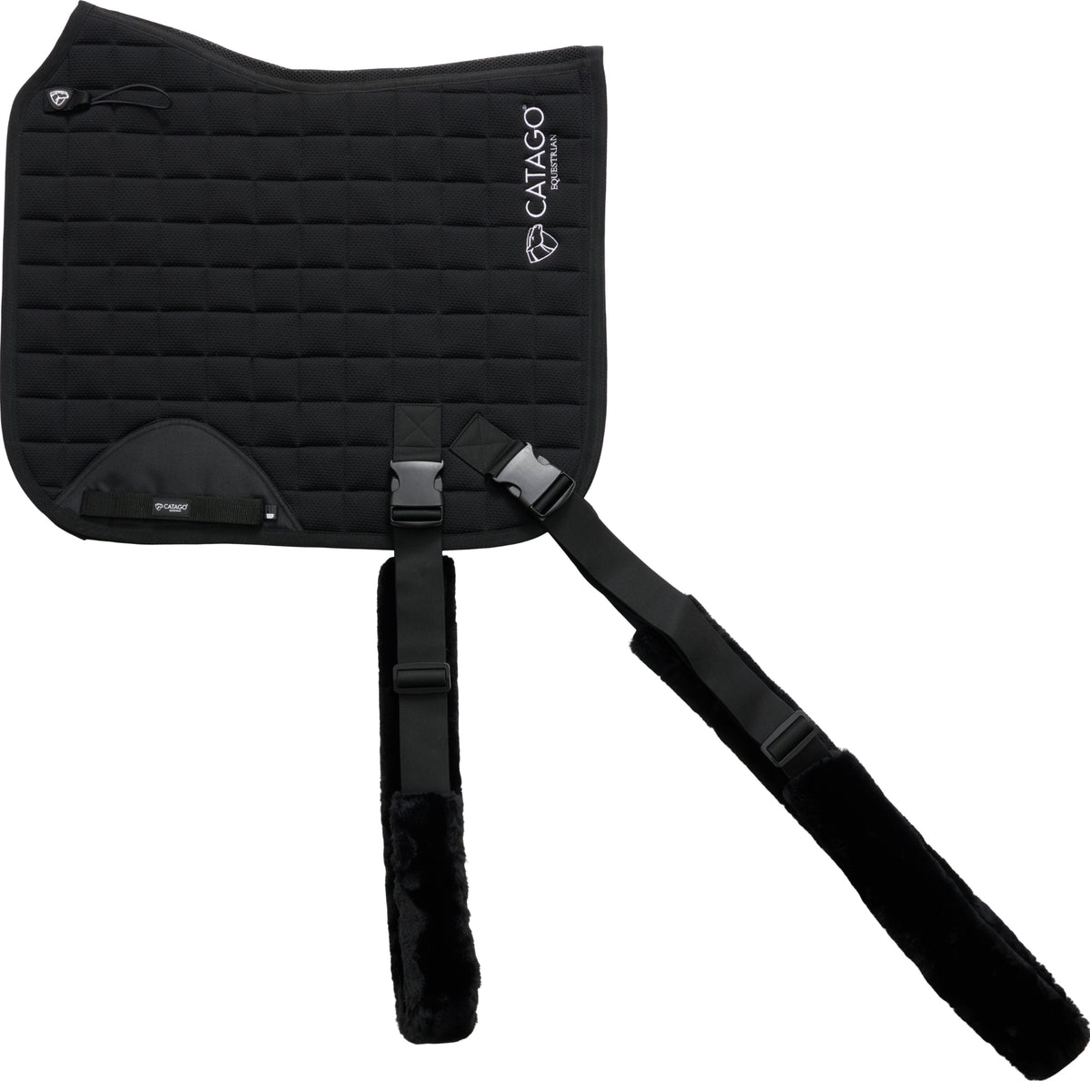 Catago FIR-Tech Training Saddle Pad With Elastic Dressage