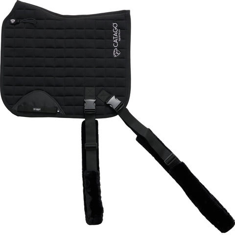 Catago FIR-Tech Training Saddle Pad With Elastic Dressage