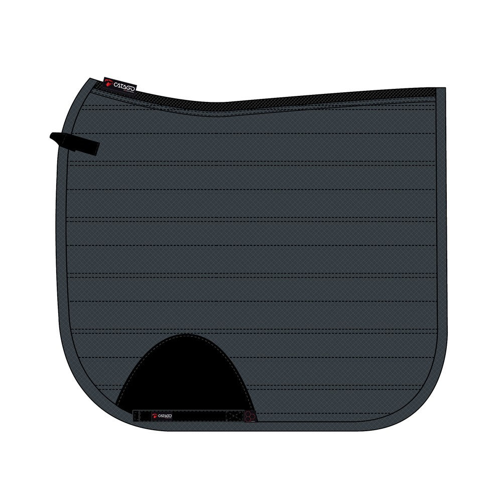 Catago Graphene Hybrid Saddle Pad Grey