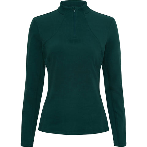 Catago Violetta Half Zip Long Sleeve Top Ponderosa Pine