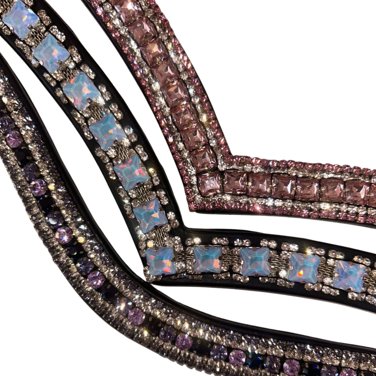 EDC 5 Row Crystal Browband