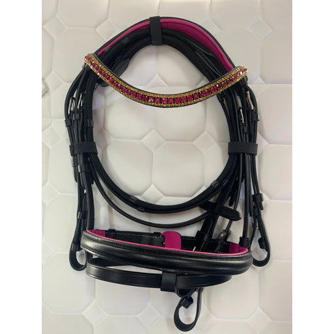 EDC Colour Bridle Pink Gold