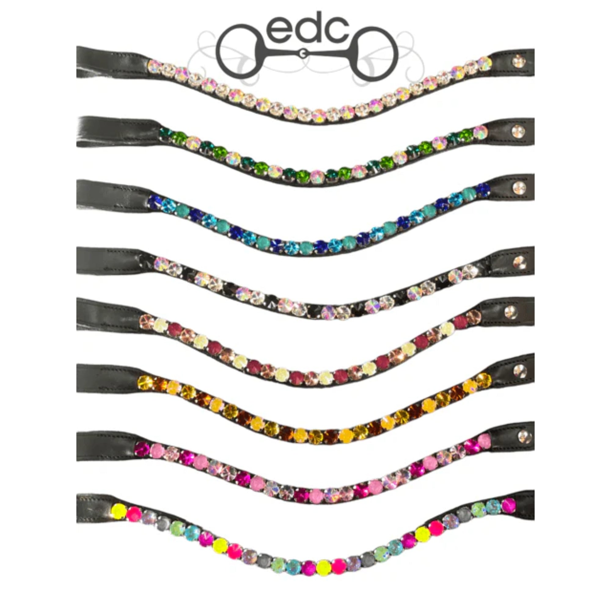EDC Crystal Browbands
