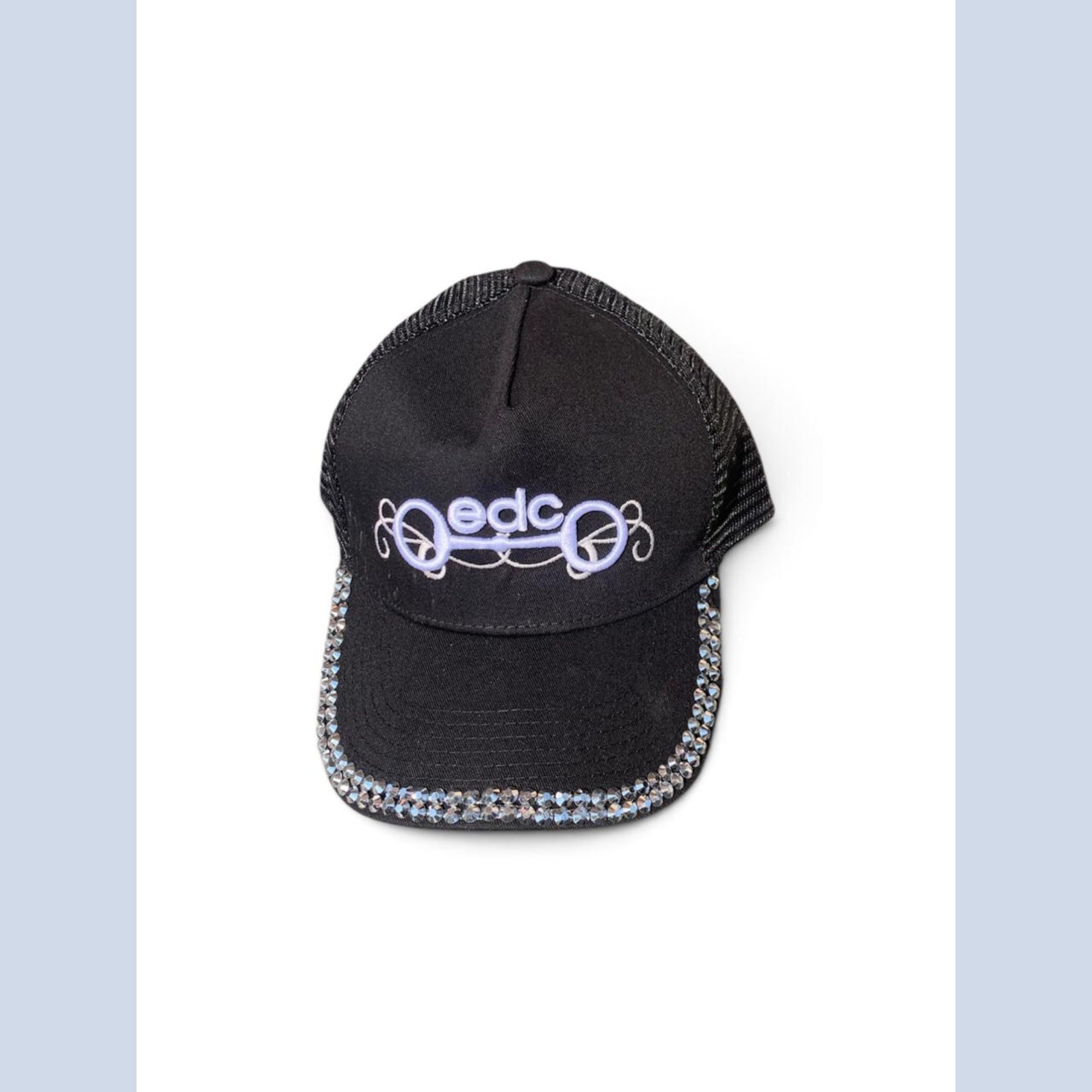Edc-Crystal-Caps-Black
