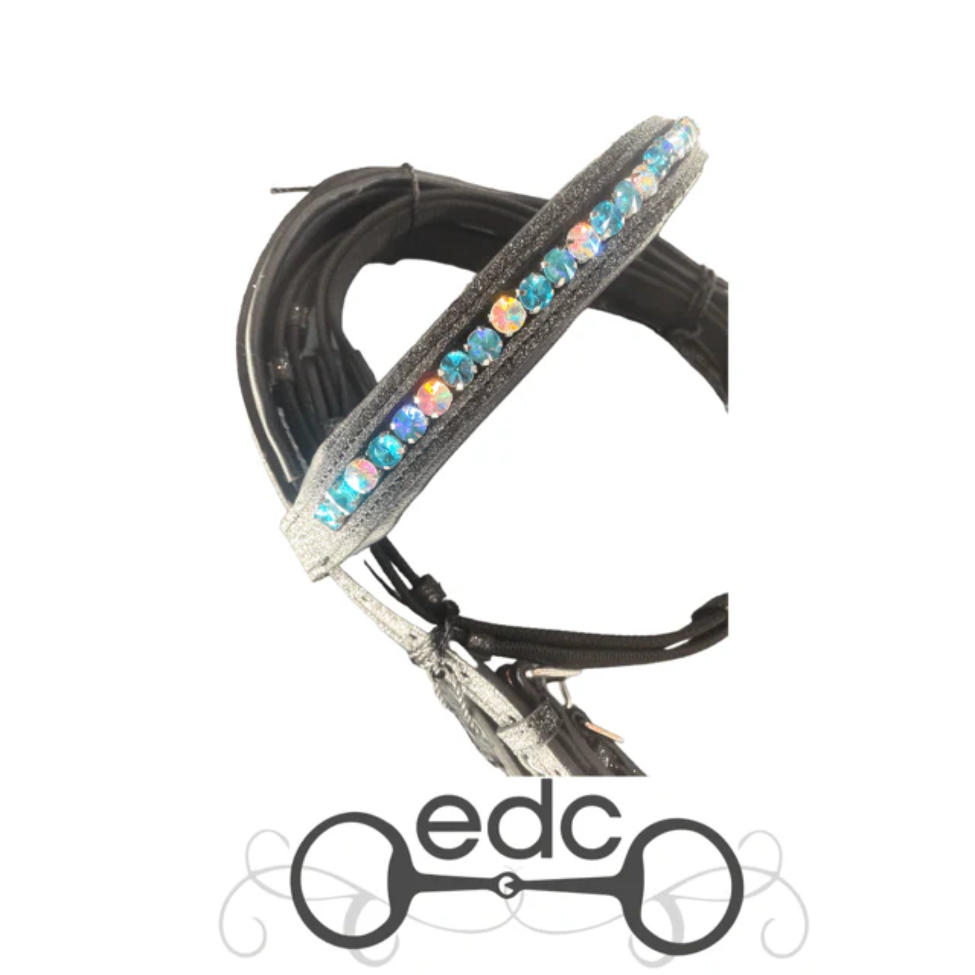 EDC Glitter Bridle Blue