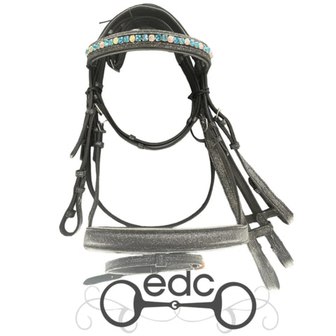 EDC Glitter Bridle Blue