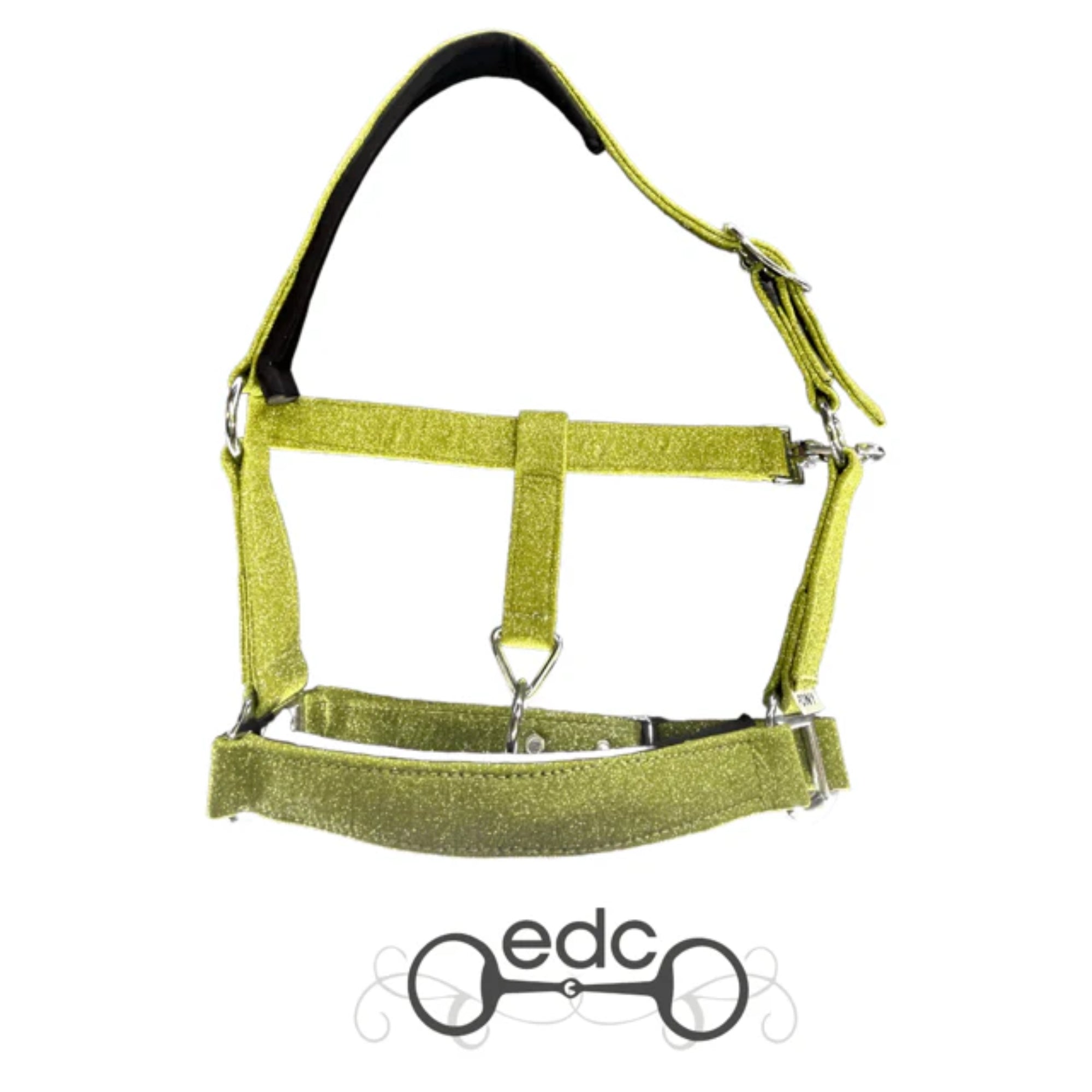 EDC Glitter Halter Lime Green