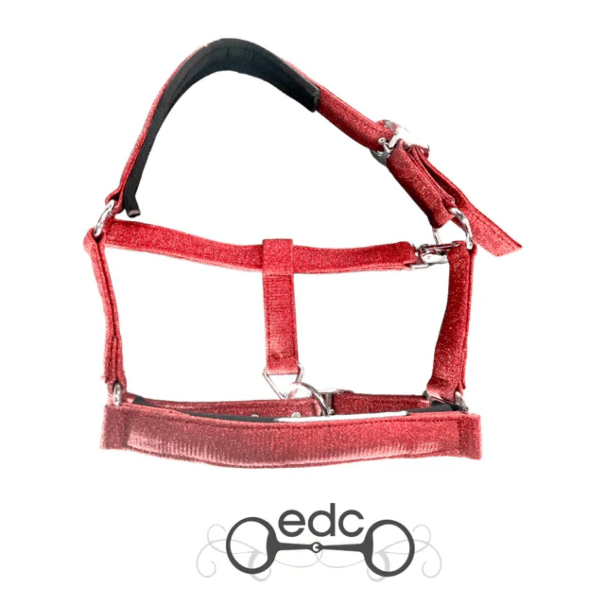 EDC Glitter Halter Red