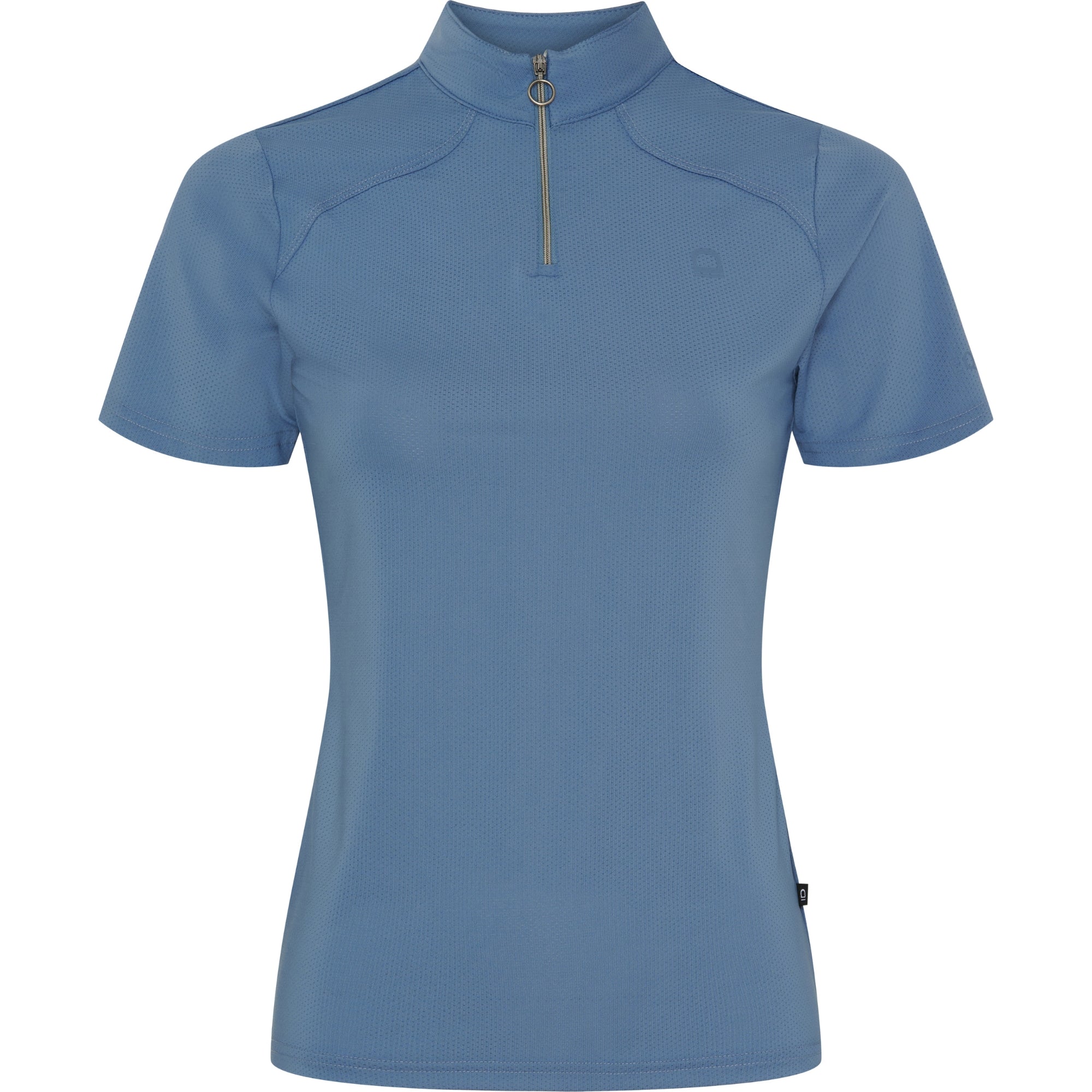 EQ Hasty Short Sleeve Half Zip Shirt Coronet Blue