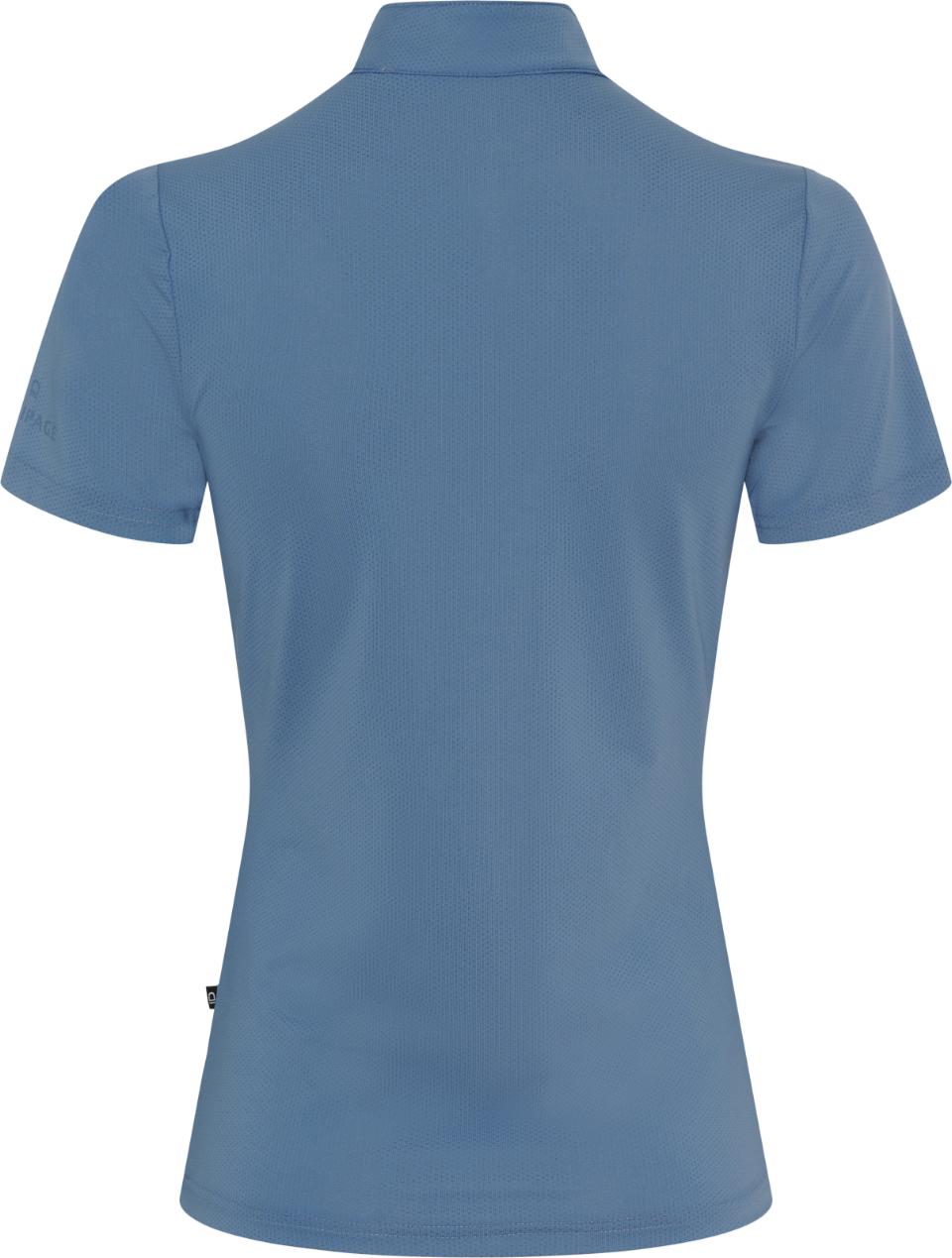 EQ Hasty Short Sleeve Half Zip Shirt Coronet Blue