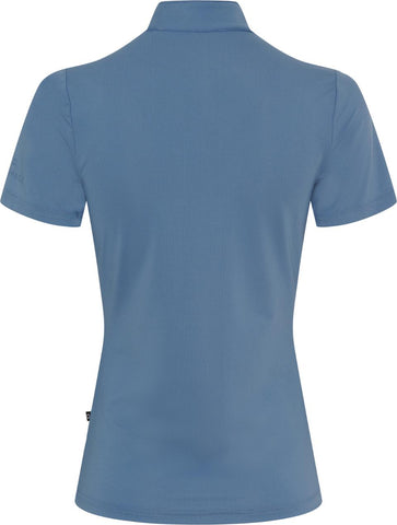 EQ Hasty Short Sleeve Half Zip Shirt Coronet Blue