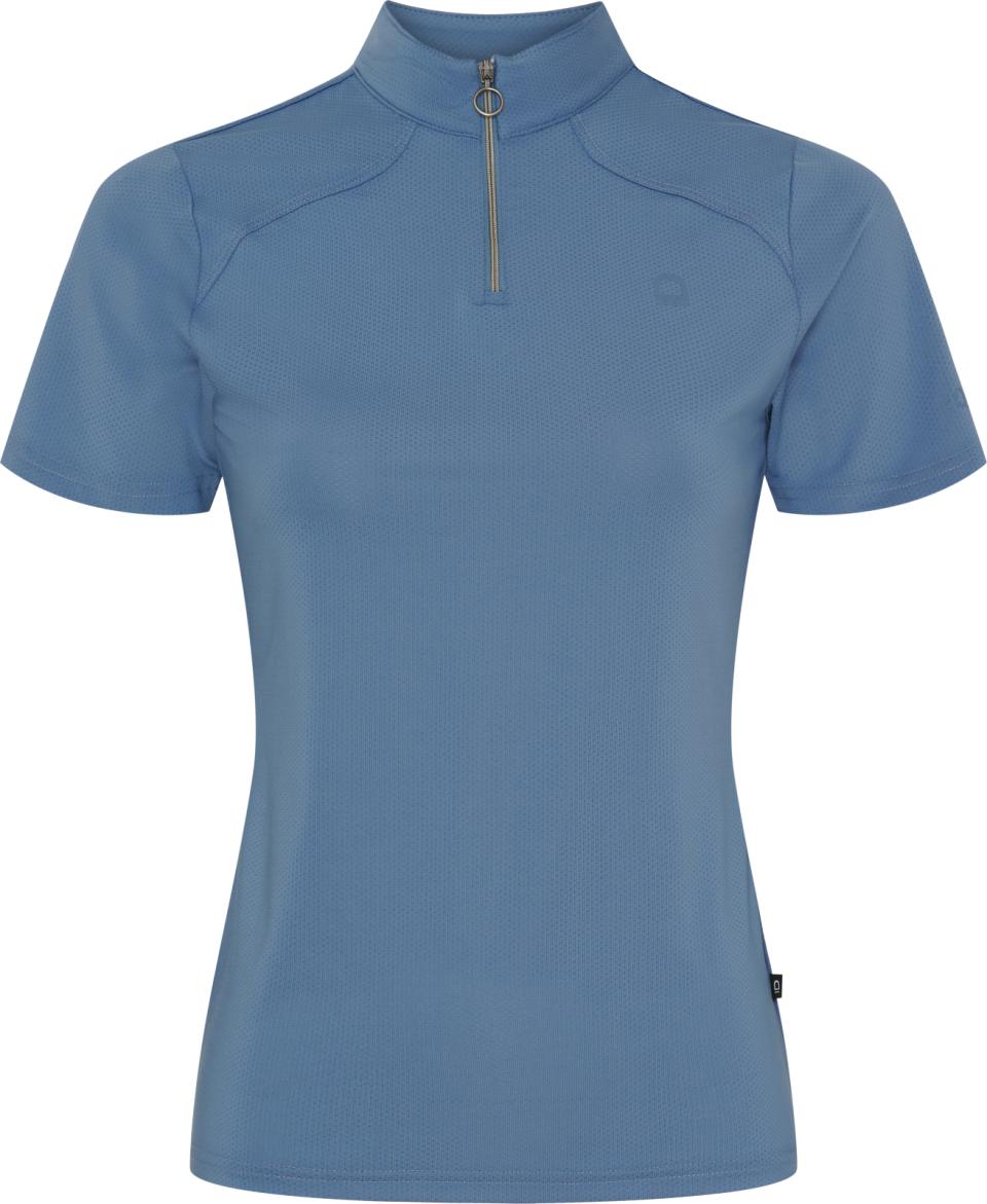 EQ Hasty Short Sleeve Half Zip Shirt Coronet Blue