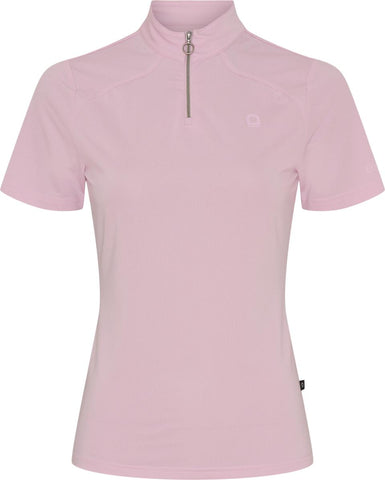 EQ Hasty Short Sleeve Half Zip Shirt Winesome Orchid