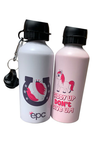 Equestrian Princess Metal Water Bottle For Young Equestrians