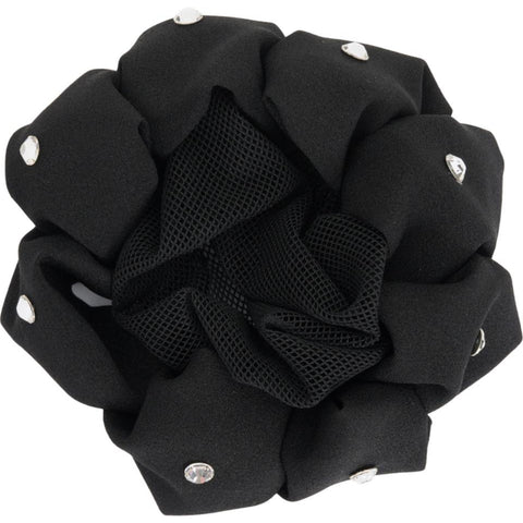 Equipage Astrid Hair Net With Fabric Decoration And Sequin Detail