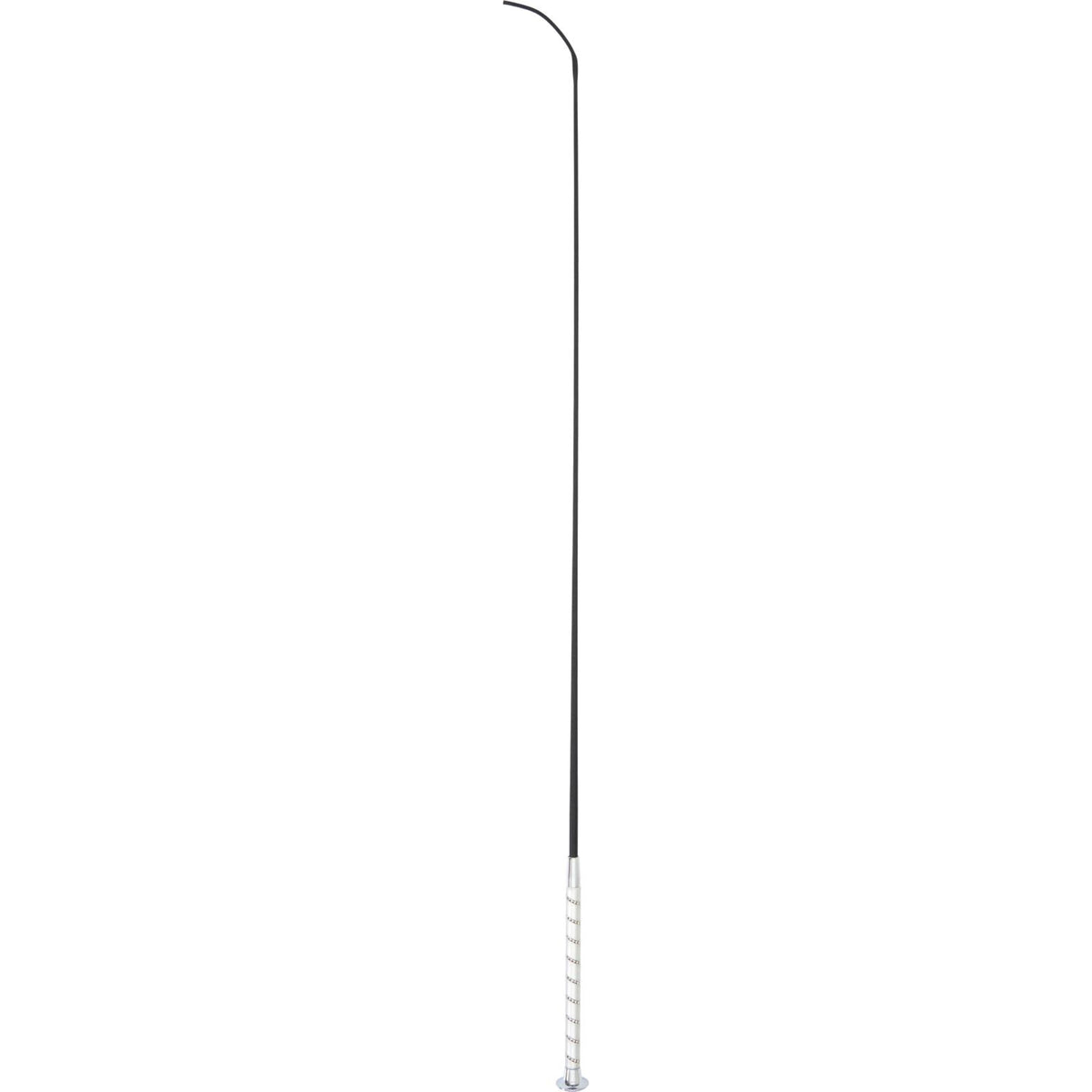 Equipage Rhinestone Dressage Whip With Silver Rhinestone Handle