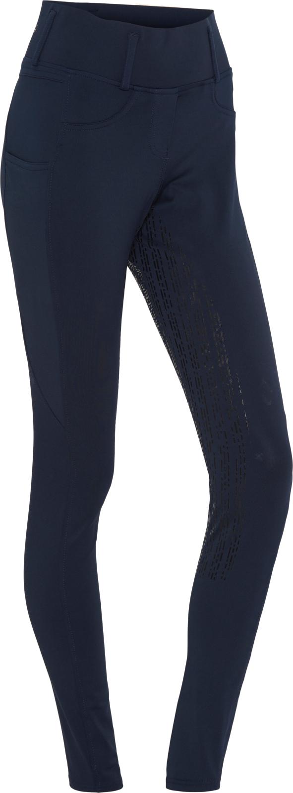 Equipage Teen Kalea Full Grip Riding Leggings Navy