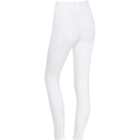 Equipage Teen Kalea Full Grip Riding Leggings White
