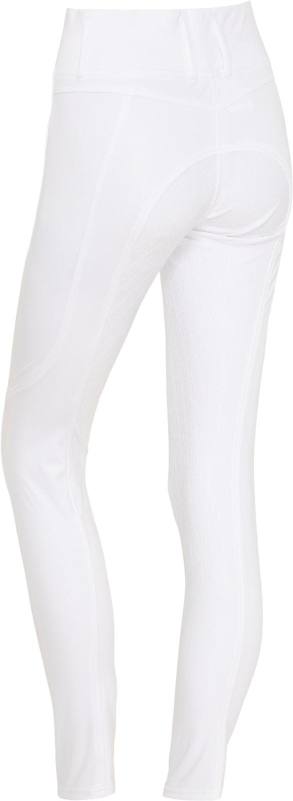 Equipage Teen Kalea Full Grip Riding Leggings White
