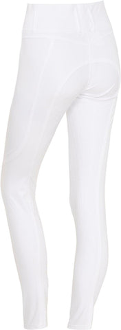 Equipage Teen Kalea Full Grip Riding Leggings White