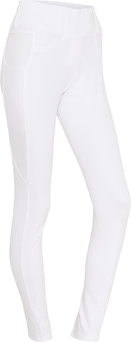 Equipage Teen Kalea Full Grip Riding Leggings White