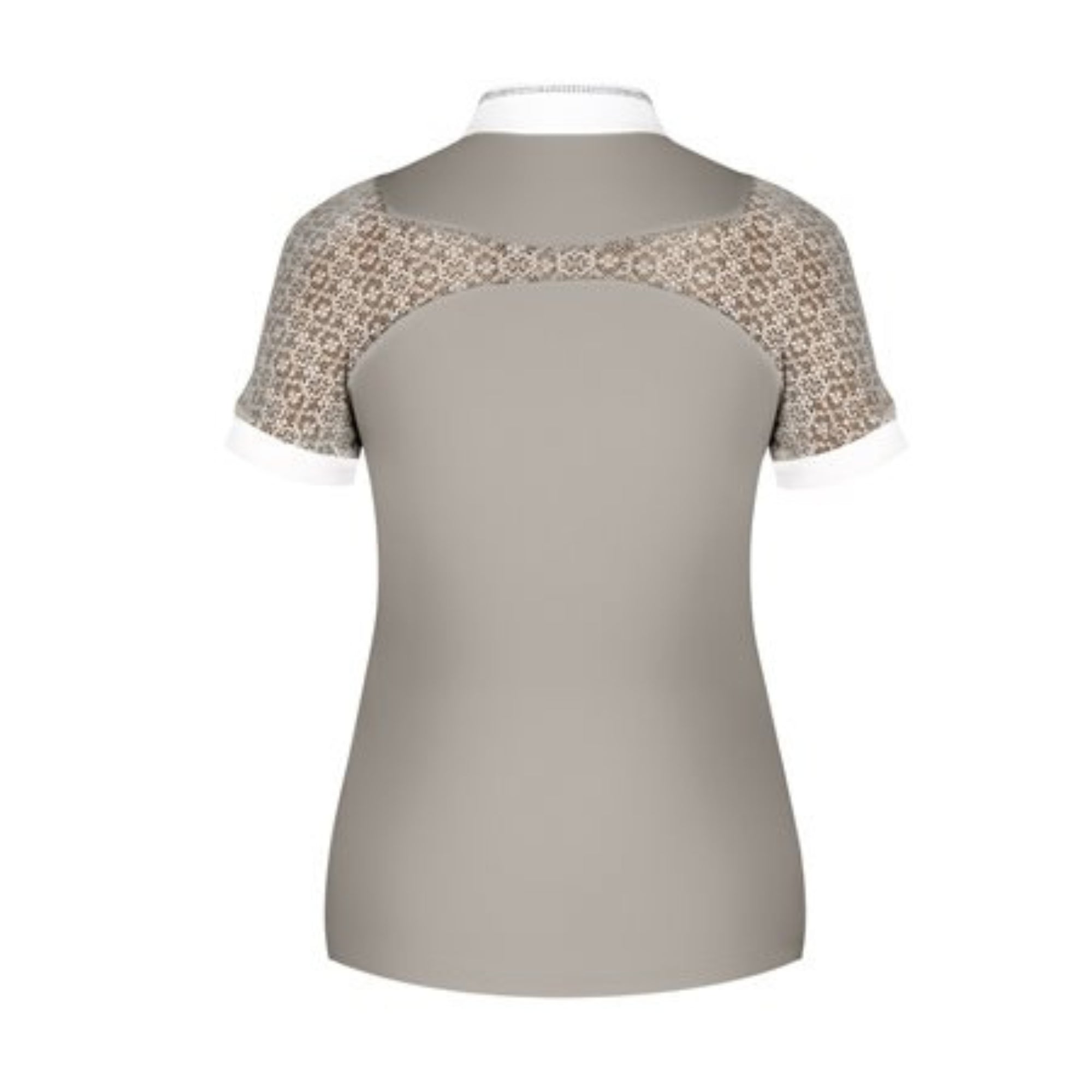Fair Play Adrienne Short Sleeve Show Shirt Almond Frost