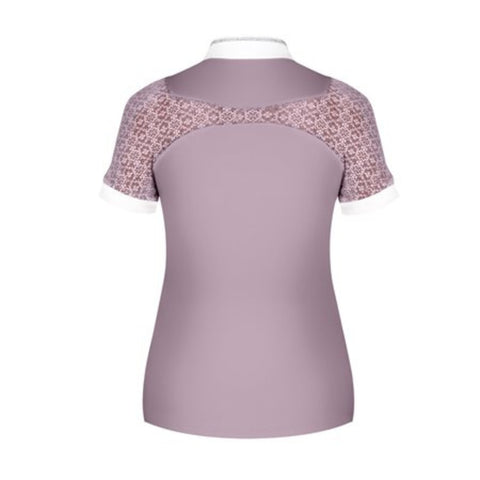 Fair Play Adrienne Short Sleeve Show Shirt Orchid Pink