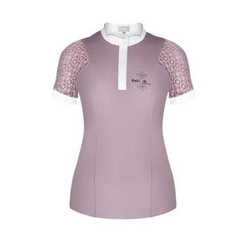 Fair Play Adrienne Short Sleeve Show Shirt Orchid Pink
