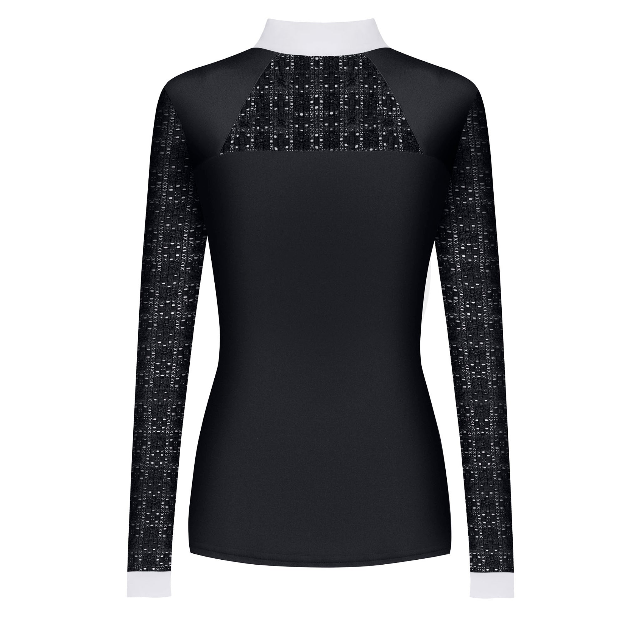 Fair Play Aiko Long Sleeve Competition Shirt Black