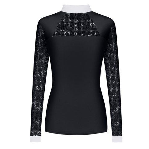 Fair Play Aiko Long Sleeve Competition Shirt Black