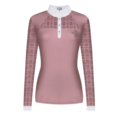 Fair Play Aiko Long Sleeve Competition Shirt Orchid Pink
