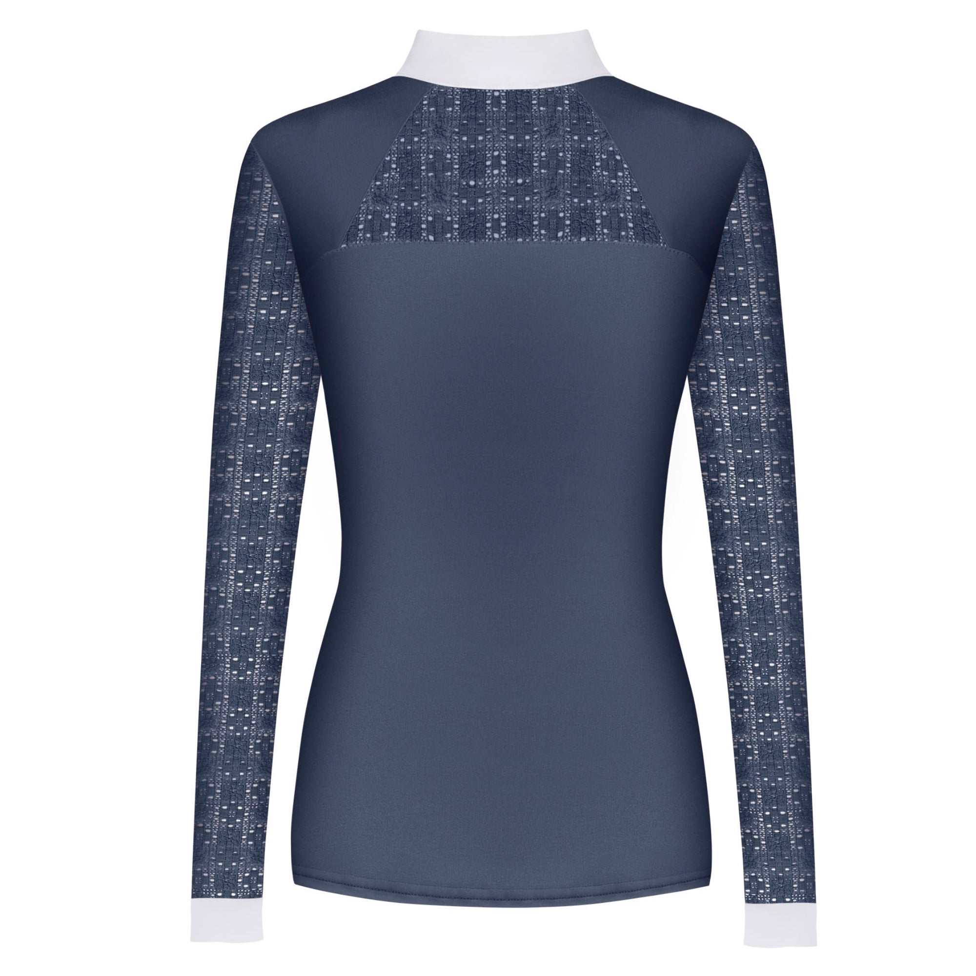 Fair Play Aiko Long Sleeve Competition Shirt Steel Blue
