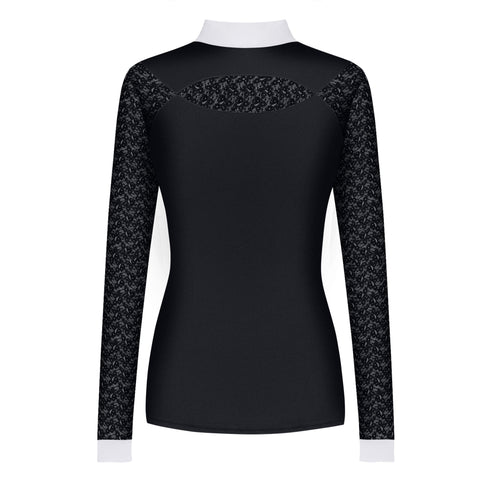 Fair Play Alexis Long Sleeve Competition Shirt Black