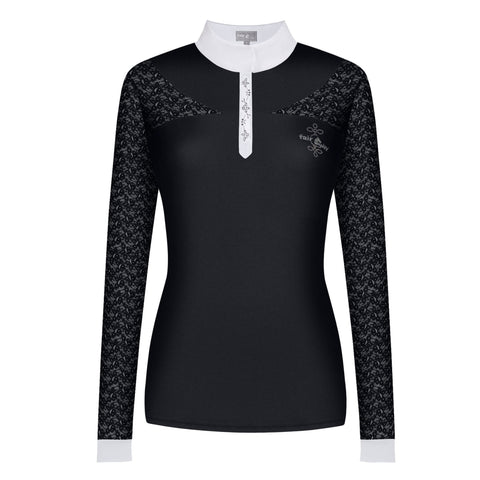 Fair Play Alexis Long Sleeve Competition Shirt Black
