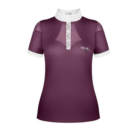 Fair Play Amaya Competition Shirt Royal Berry