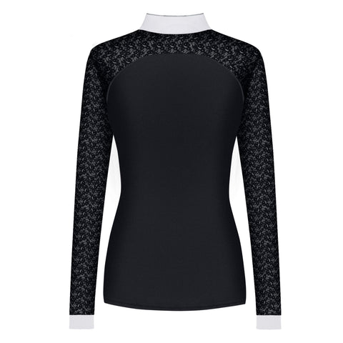 Fair Play Anita Long Sleeve Competition Shirt Black