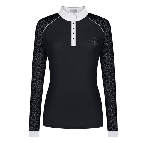 Fair Play Anita Long Sleeve Competition Shirt Black